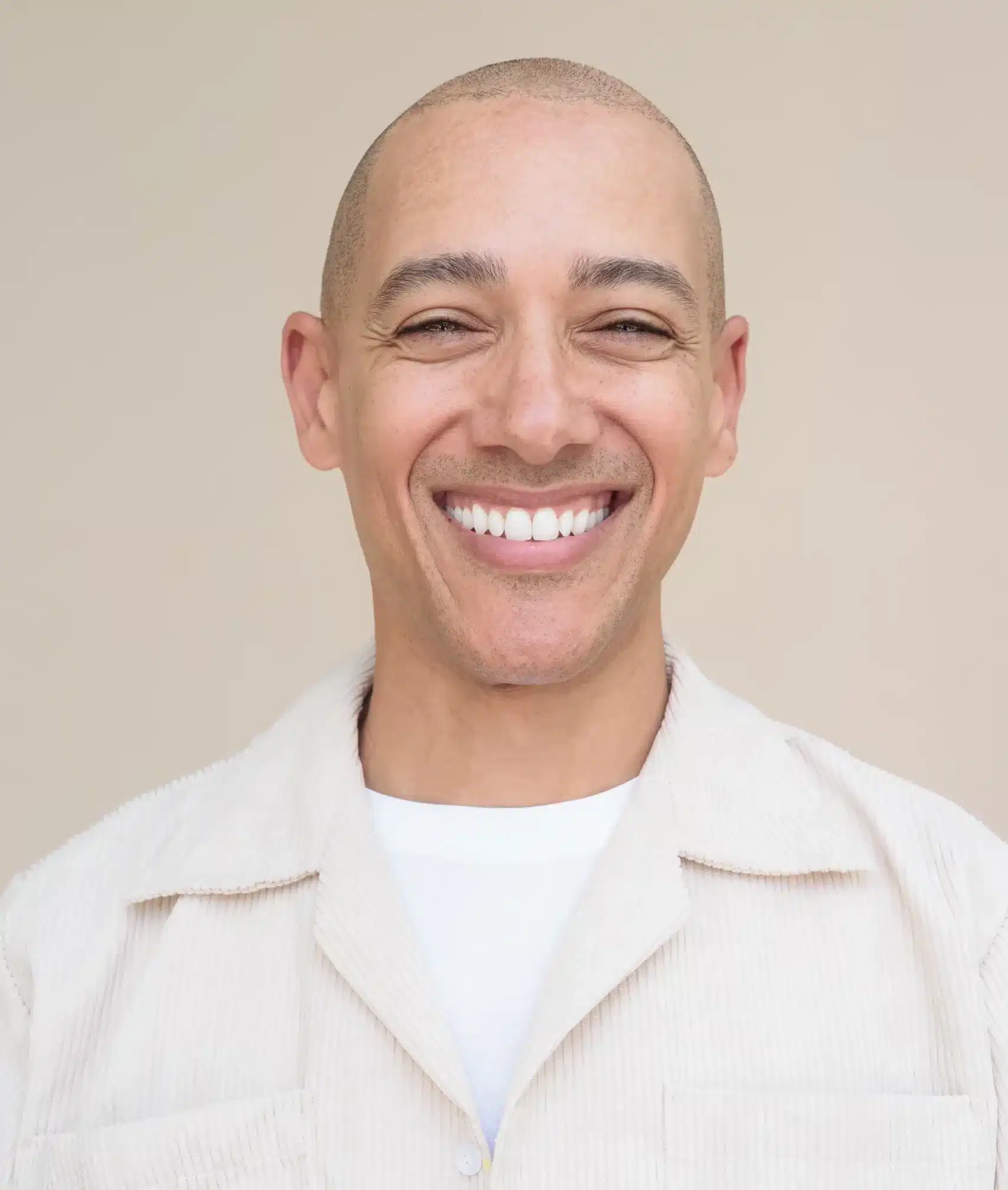 Smiling man with healthy teeth, representing successful dental treatment results in Horizon City TX